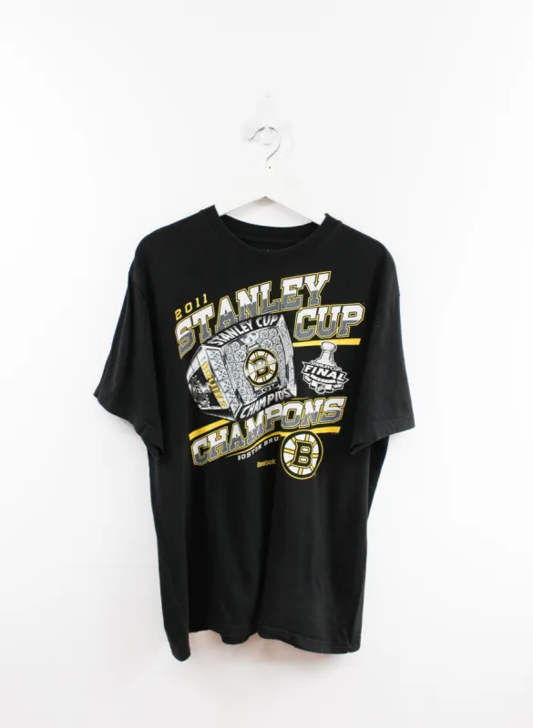 NHL Boston Bruins 2011 Stanley Cup Ring Tee sold by HG Vintage