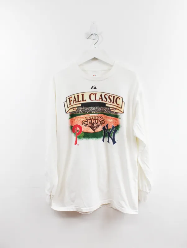 MLB Fall Classic Yankees Vs Phillies Long Sleeve Tee sold by HG Vintage