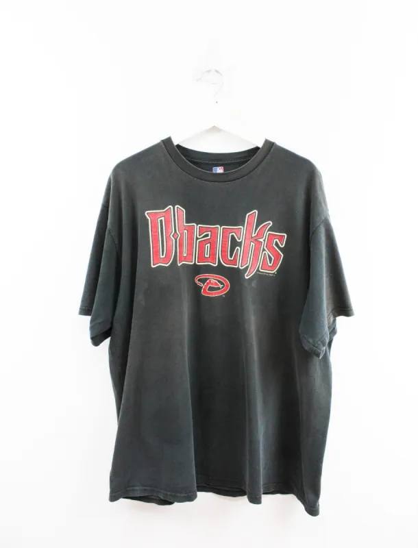 MLB Arizona Diamondbacks Logo Tee sold by HG Vintage