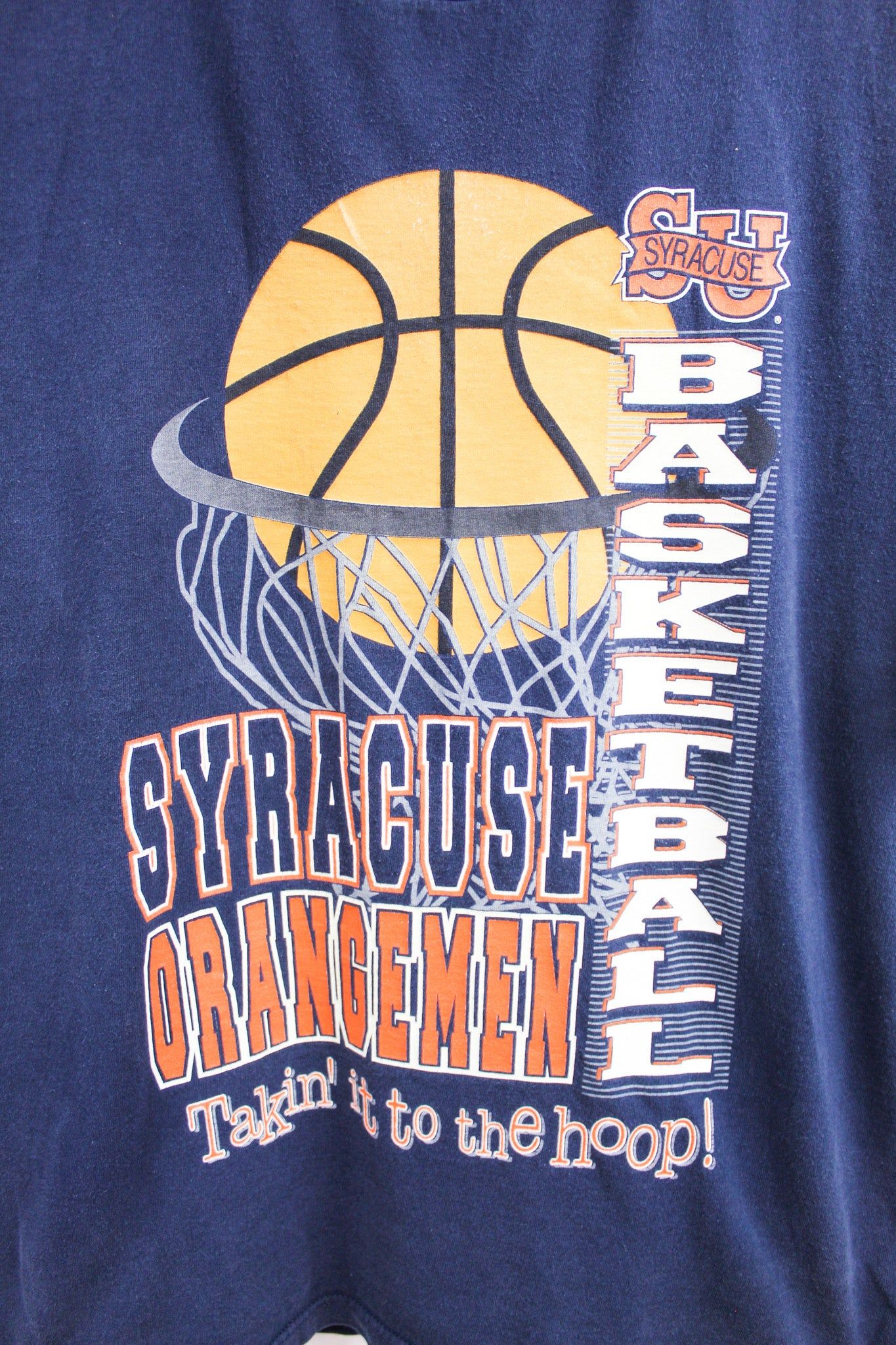 Syracuse University Basketball Team Tee sold by HG Vintage product image thumbnail 2