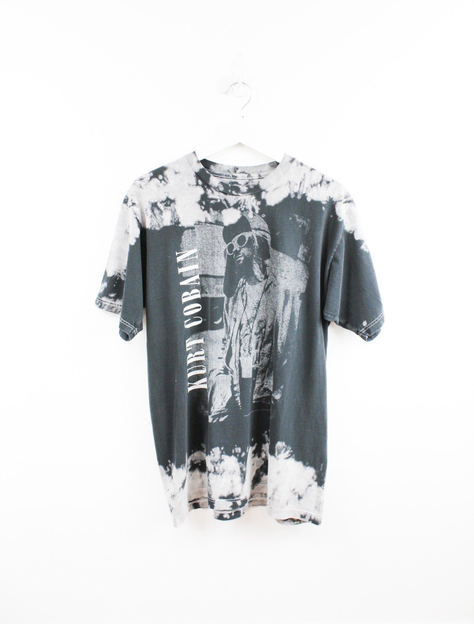 Kurt Cobain Hat & Glasses Picture Tee sold by HG Vintage