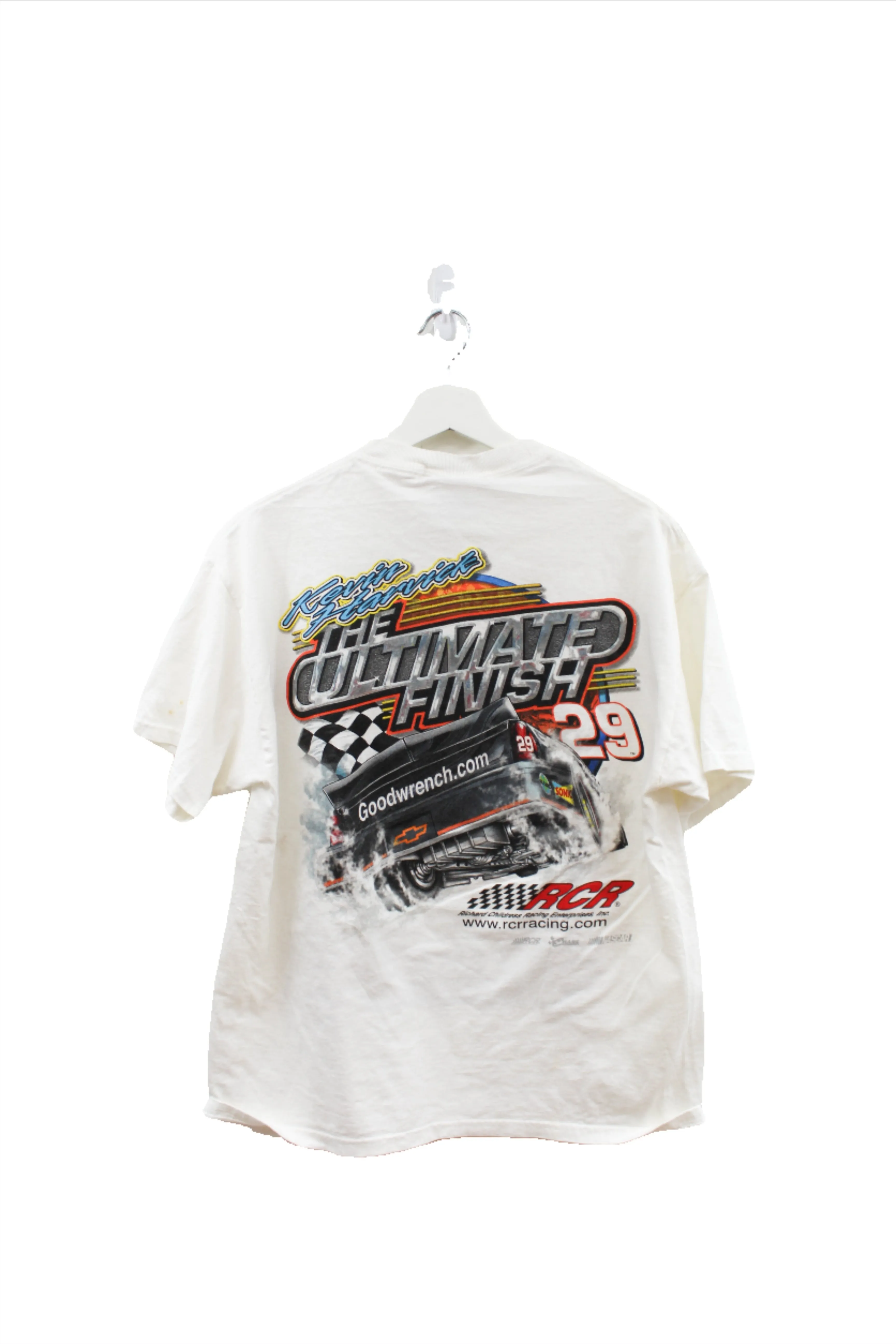 Z - Vintage 2002 Nascar Kevin Harwick Polished & Ready To Shine #29 Jumbo Print Chase Authentic Tee sold by HG Vintage product image thumbnail 5