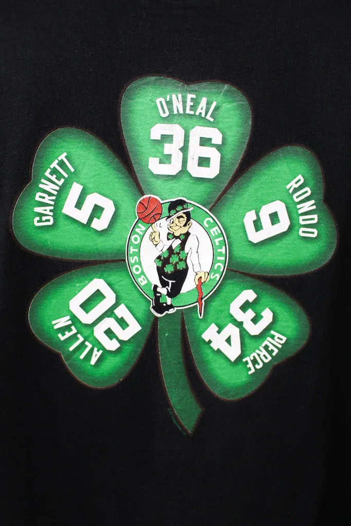 Z - 2010 Majestic NBA Boston Celtics Shaq/Rondo/Garnett/Pierce/Allen Tee sold by HG Vintage product image thumbnail 2
