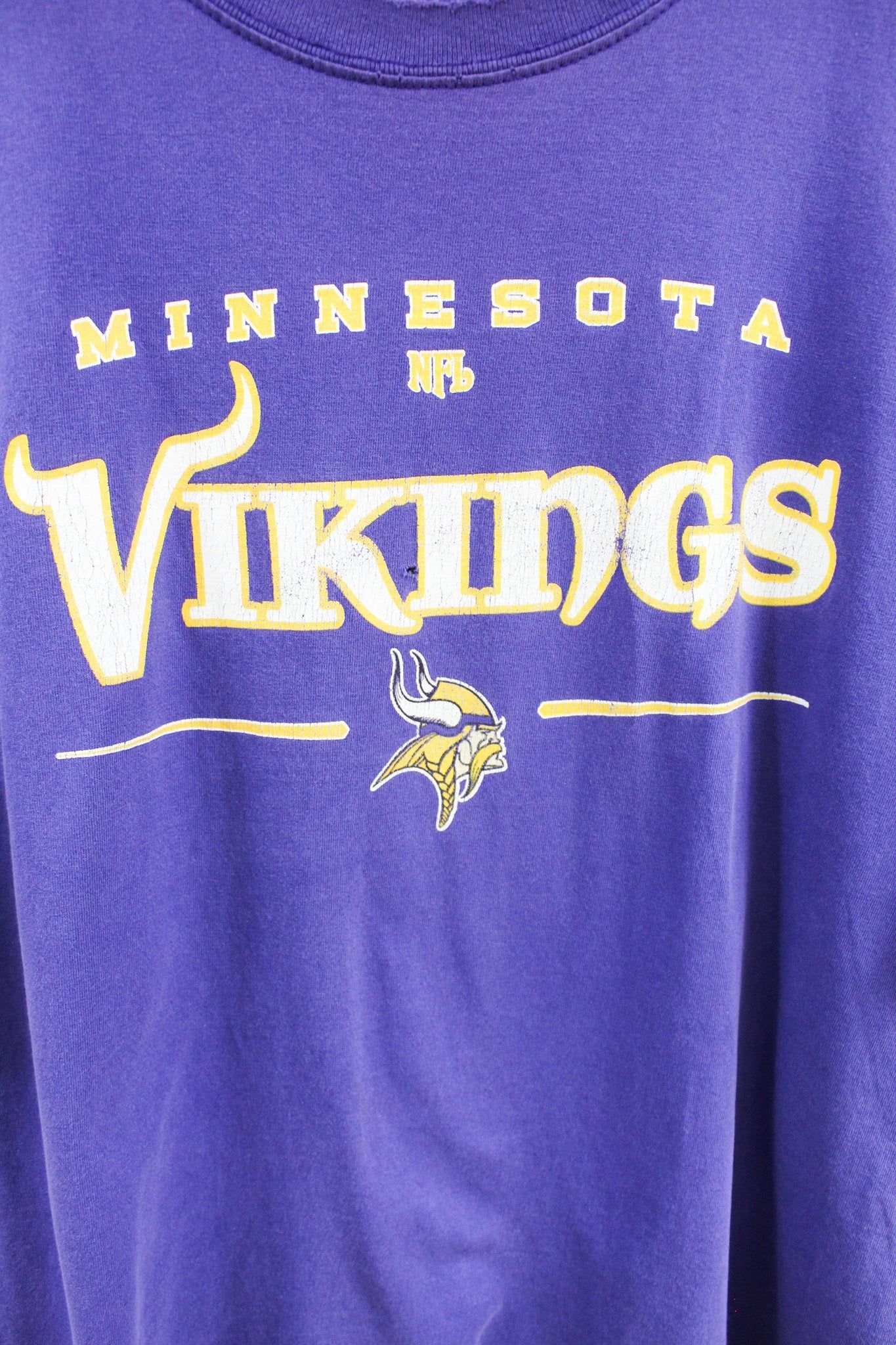 NFL Minnesota Vikings Logo Tee sold by HG Vintage product image thumbnail 2