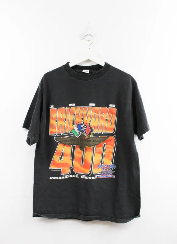 Vintage 1996 Logo 7 Brick Yard 400 Indianapolis Tee sold by HG Vintage