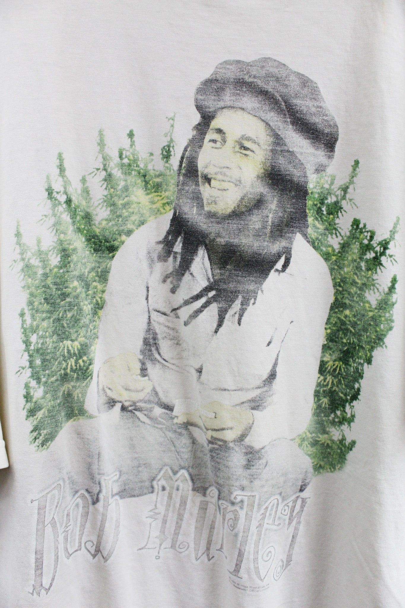 Vintage 01' Bob Marley Picture Tee sold by HG Vintage product image thumbnail 2