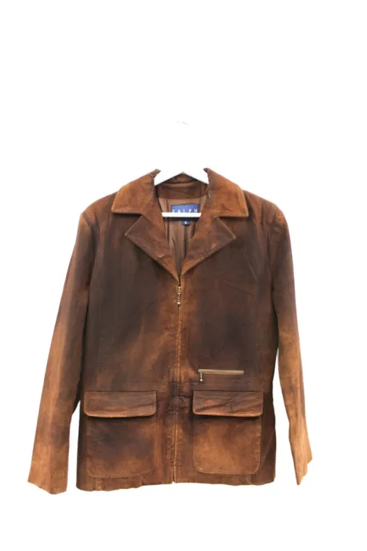 Z - Vintage Ralph Lauren women’s Suede Jacket sold by HG Vintage