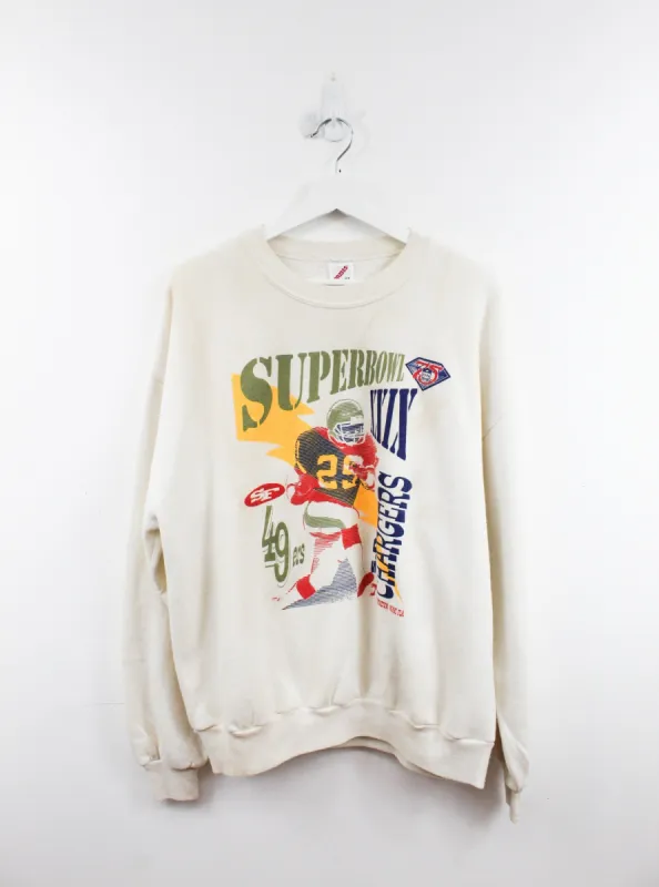 NFL  95' Super Bowl Chargers Vs 49ers Crewneck sold by HG Vintage