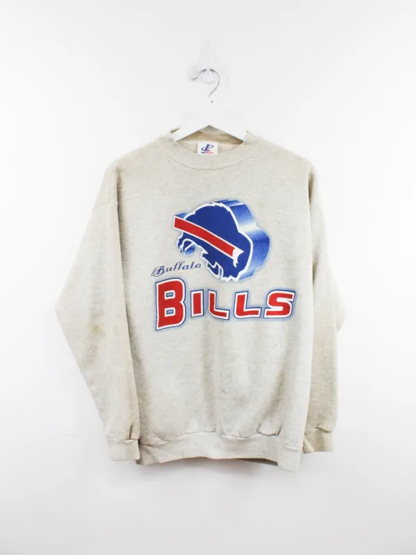 NFL Buffalo Bills Script & Logo Crewneck sold by HG Vintage