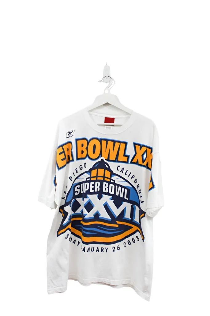 Z - Vintage 2003 Reebok NFL Super Bowl 37 Tee sold by HG Vintage