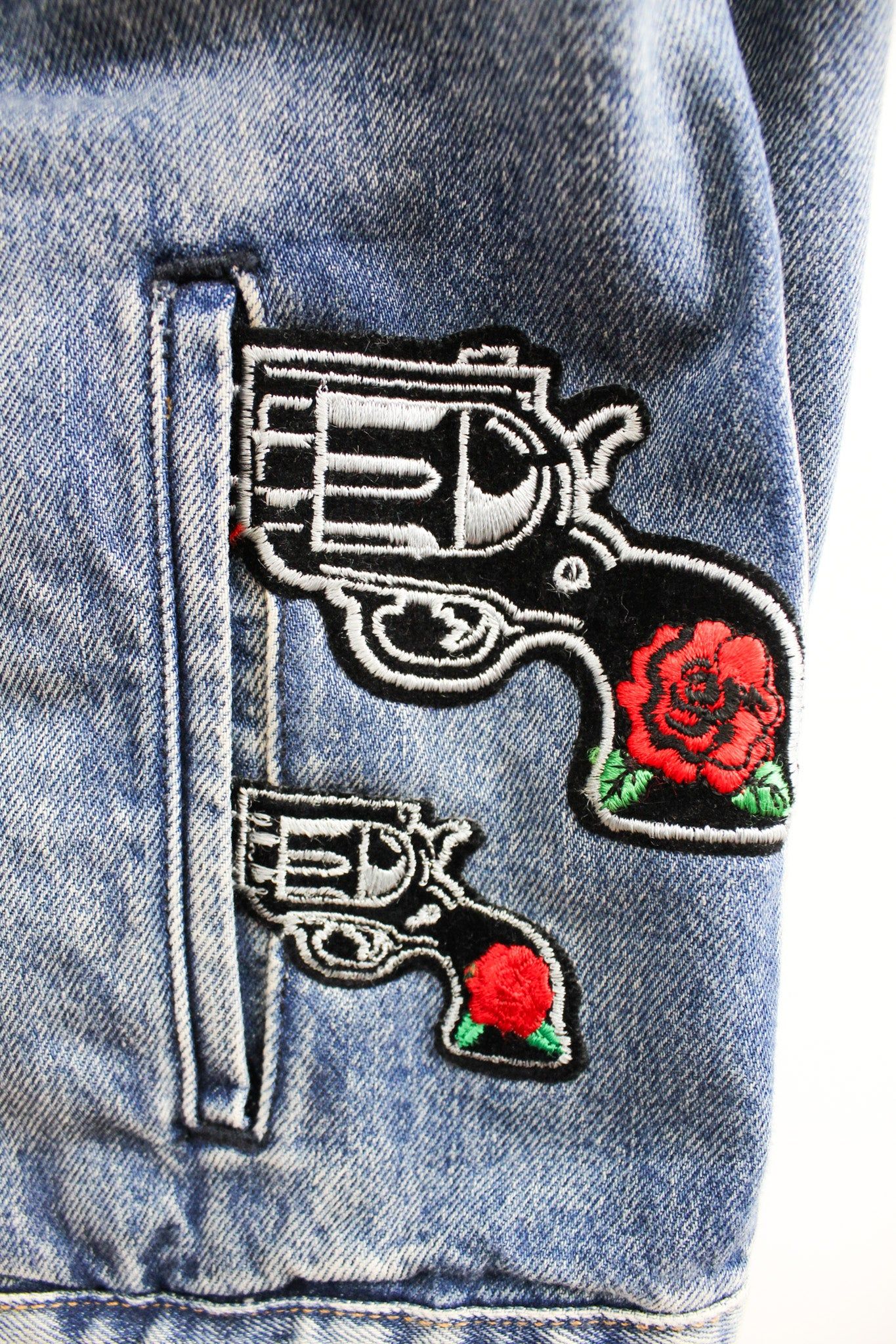 Haus Of Mojo Custom Reworked Levi's Denim Jacket Iron Maiden sold by HG Vintage product image thumbnail 6