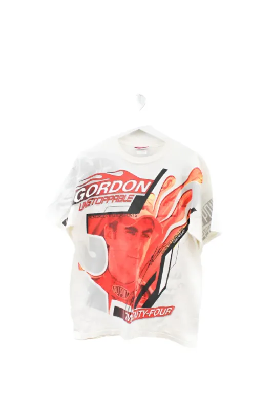 Z- Vintage Nascar Jeff Gordon Picture & Car All Over Print Chase Authentic Tee sold by HG Vintage