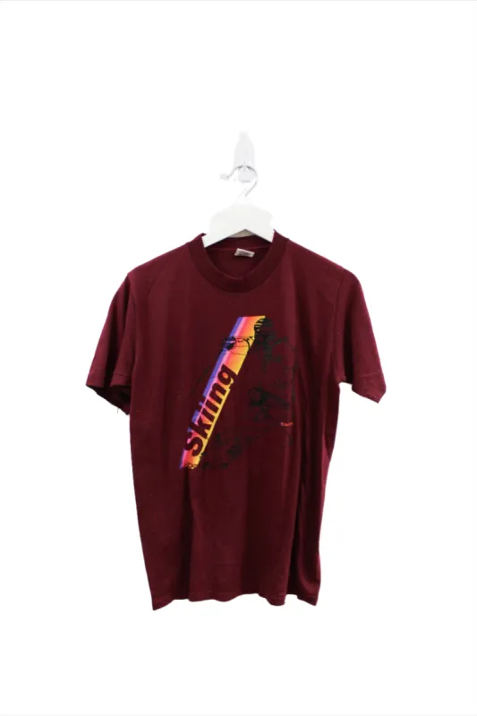 Z - Vintage 1982 Single Stitch Skiing Graphic Tee sold by HG Vintage
