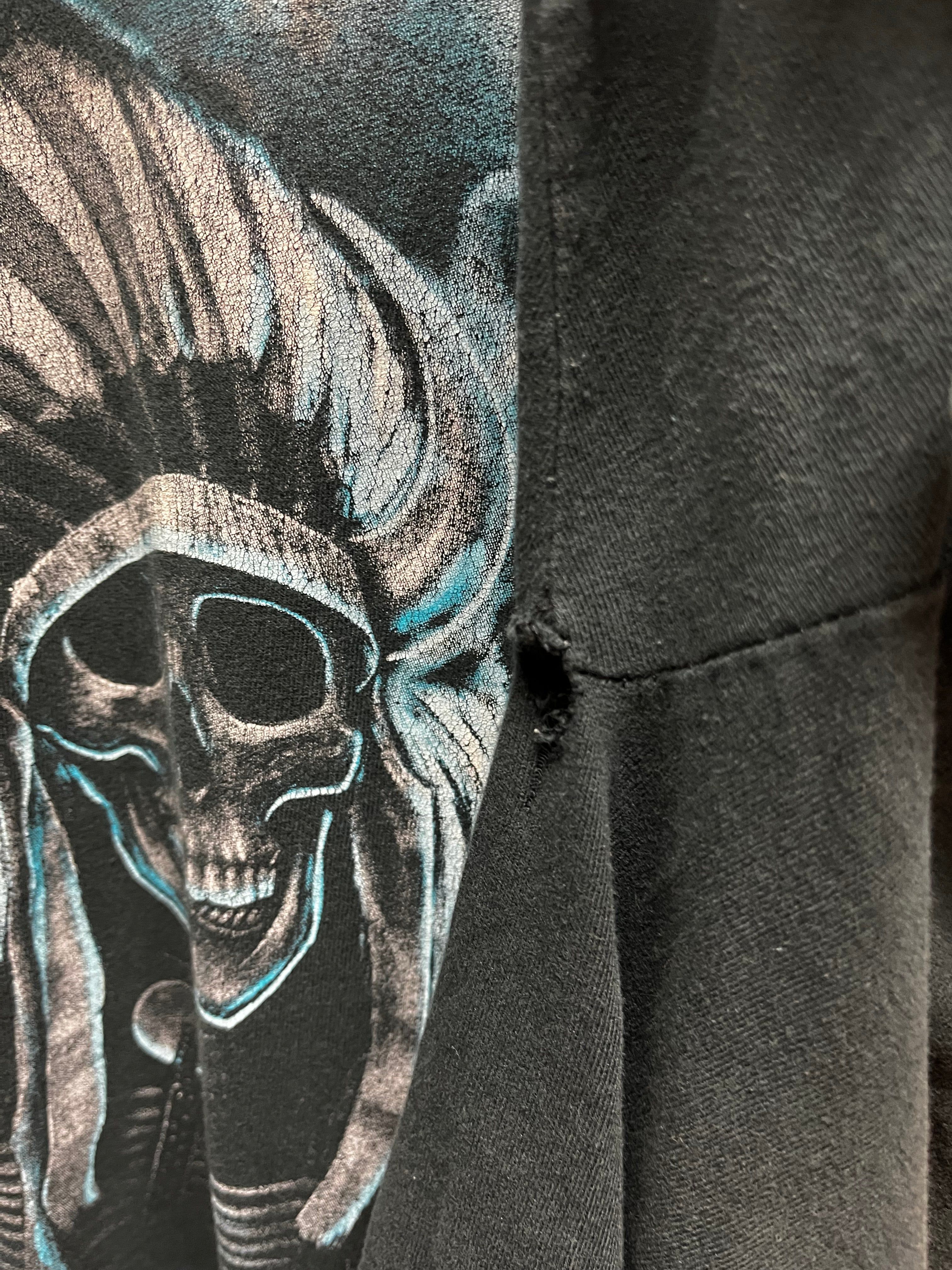 Wolfs & Skull Warrior Tee sold by HG Vintage product image thumbnail 4