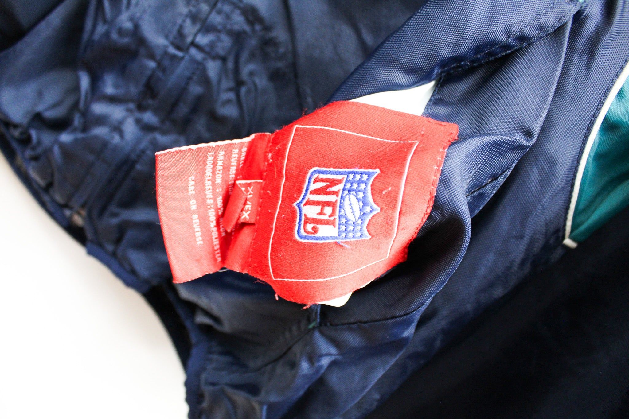 NFL Miami Dolphins Polar Fleeced Nylon Jacket sold by HG Vintage product image thumbnail 8