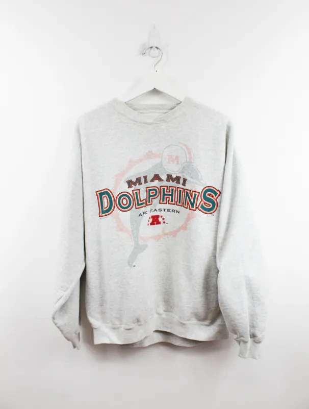 NFL Miami Dolphins 95' Logo Crewneck sold by HG Vintage