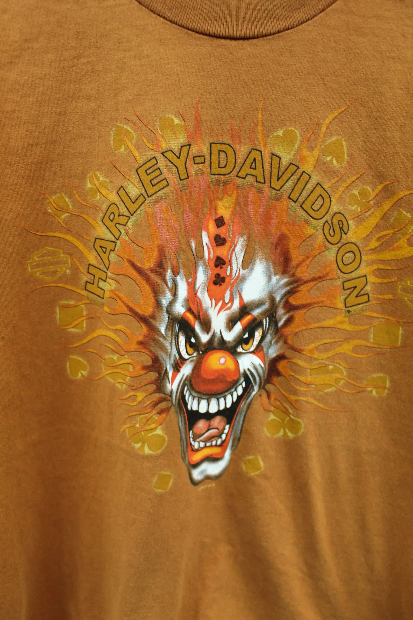 X - Vintage 2007 Harley Davidson Joker Stratford Connecticut Graphic Tee sold by HG Vintage product image thumbnail 2
