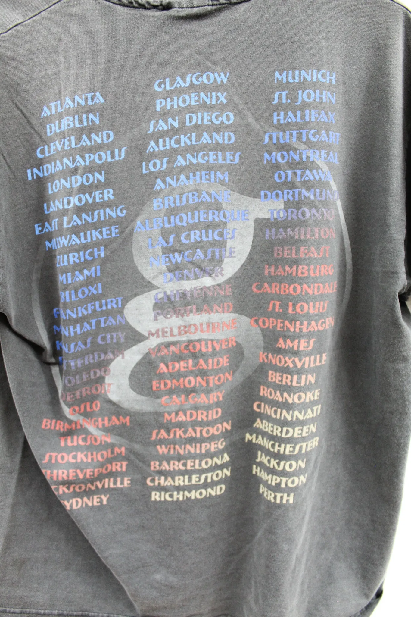 X - Vintage 1996 Garth Brooks Fresh Horses Tour Picture Hanes Beefy Tee sold by HG Vintage product image thumbnail 5