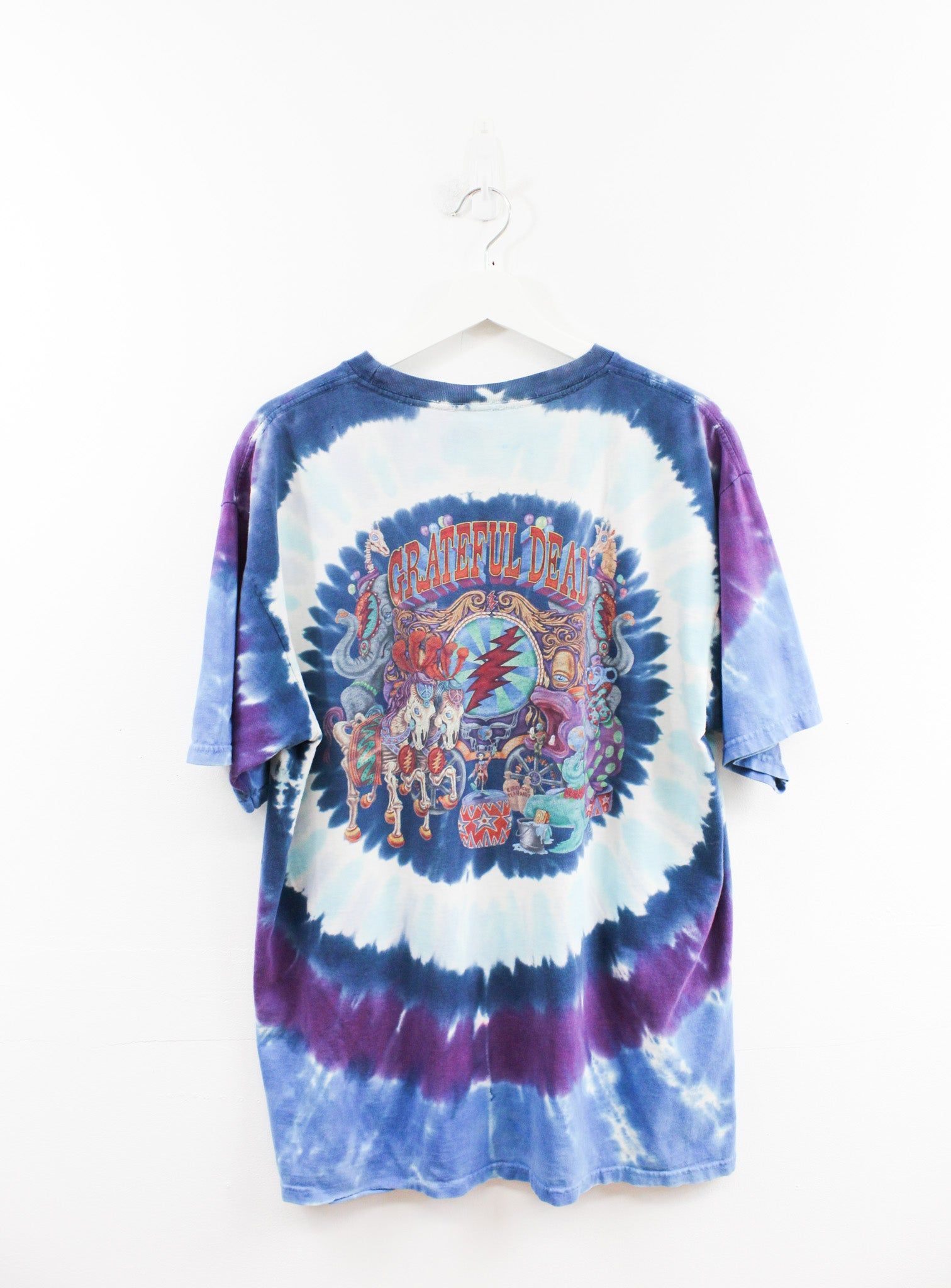 Vintage Grateful Dead Circus Double Sided Jerry Garcia Chris Pinkerton Tee sold by HG Vintage product image thumbnail 4
