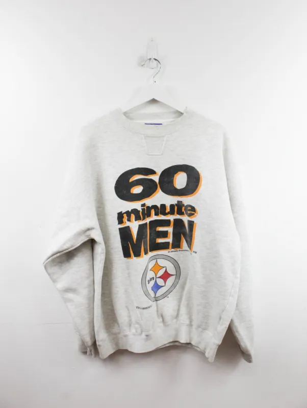 Vintage Starter X NFL Pittsburgh Steelers 60 Minutes Crewneck sold by HG Vintage