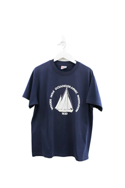 Z - Vintage Single Stitch Woods Oceanographic Institution Tee sold by HG Vintage