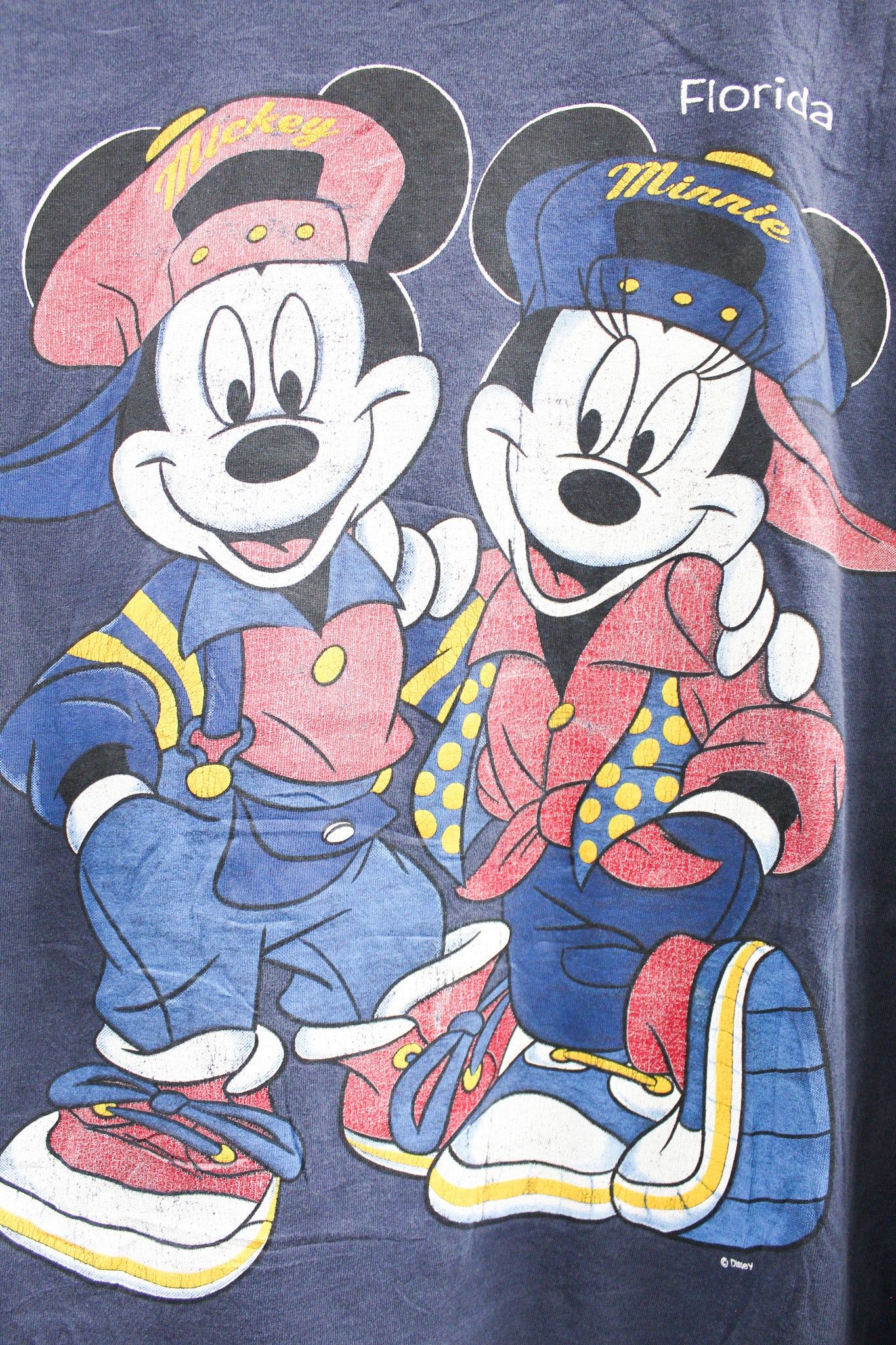 Vintage Disney Mickey Mouse & Minnie Mouse Florida Graphic Tee sold by HG Vintage product image thumbnail 2