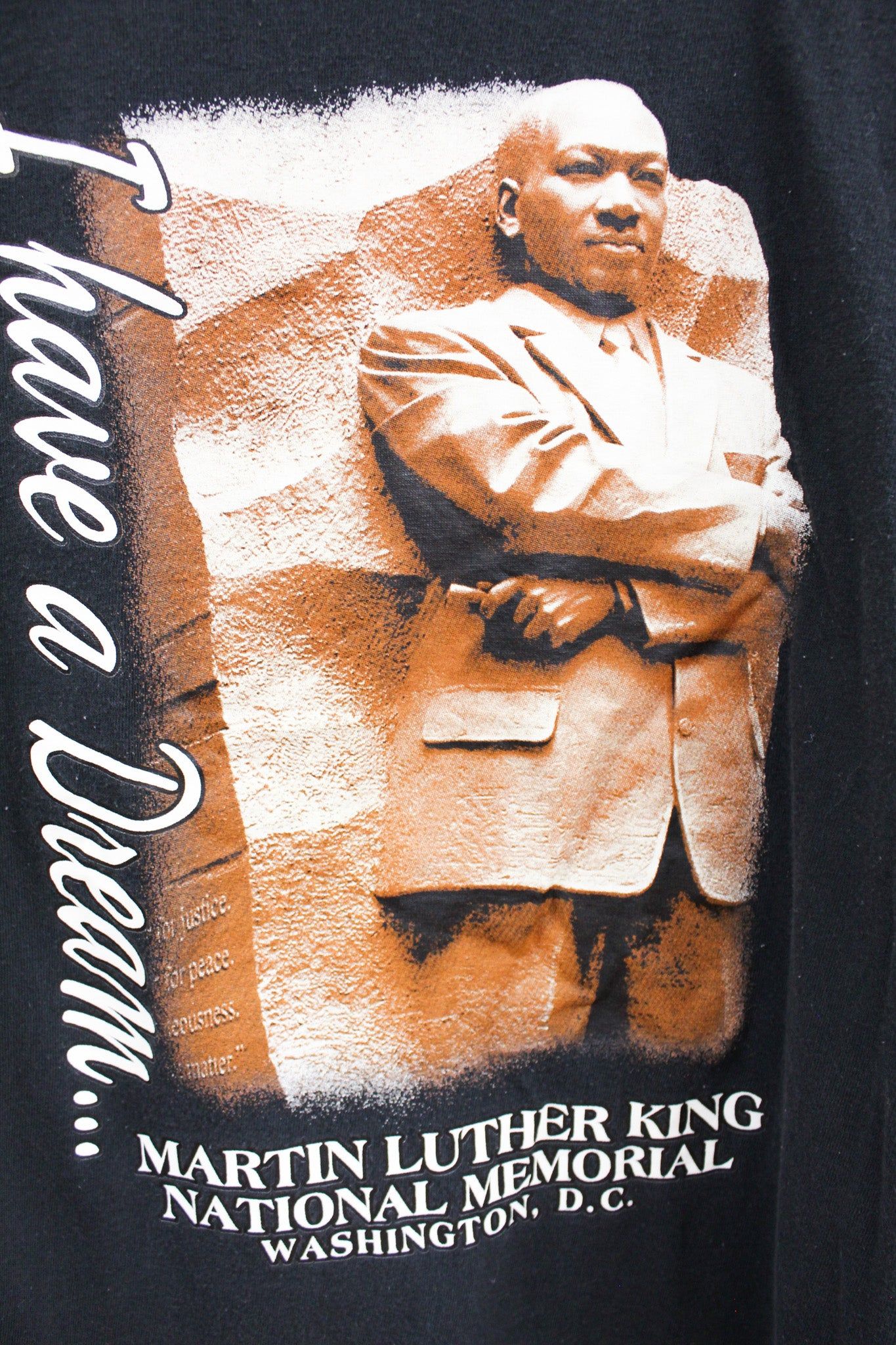 Martin Luther King Picture Tee sold by HG Vintage product image thumbnail 2