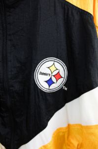 Vintage NFL Pittsburgh Steelers Windbreaker sold by HG Vintage