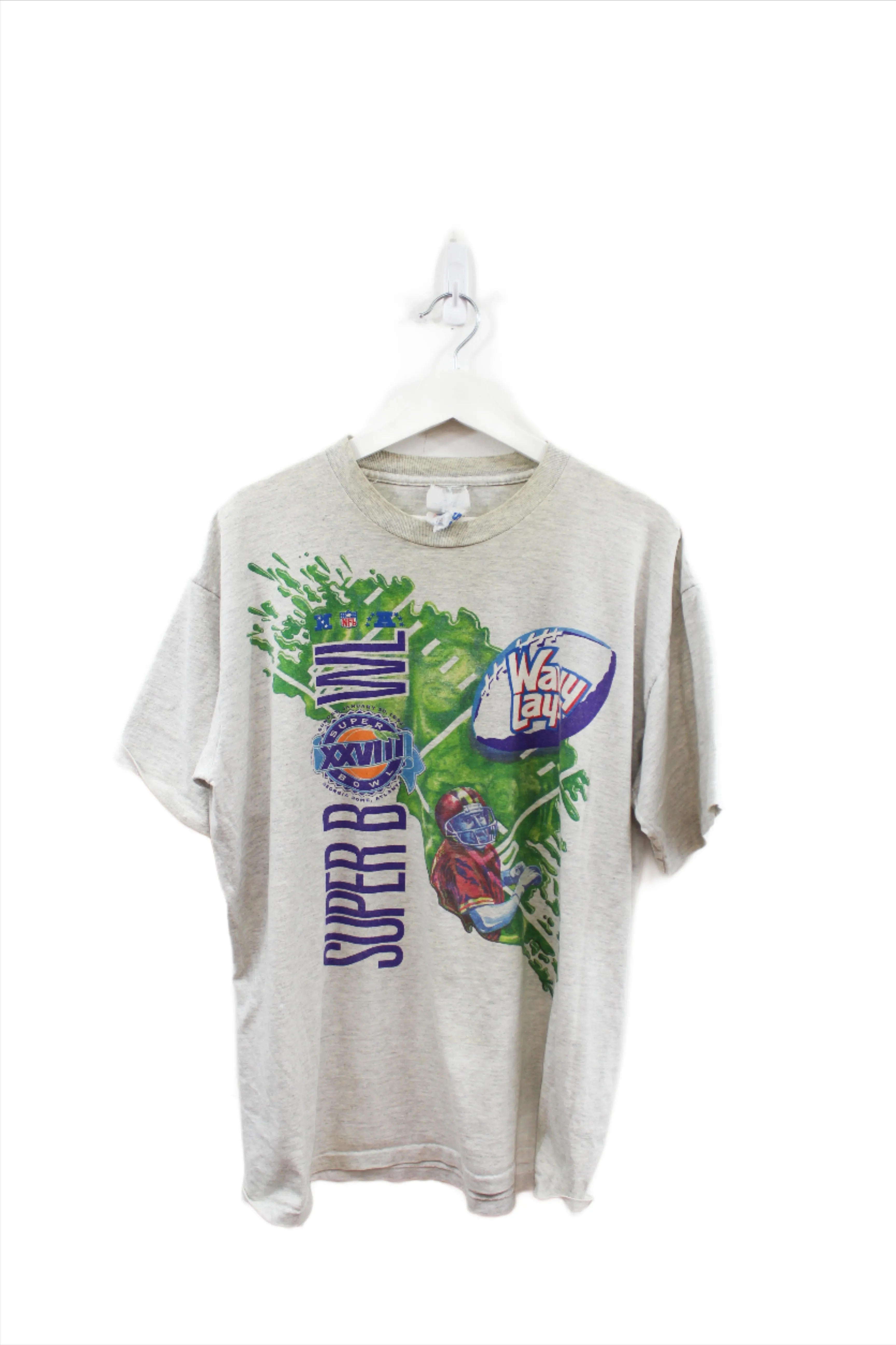 Z - Vintage Single Stitch 1994 NFL Super Bowl 28 Graphic Tee sold by HG Vintage