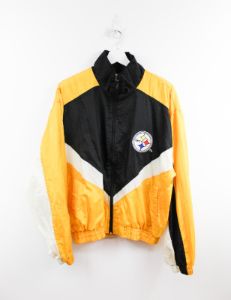 Vintage NFL Pittsburgh Steelers Windbreaker sold by HG Vintage