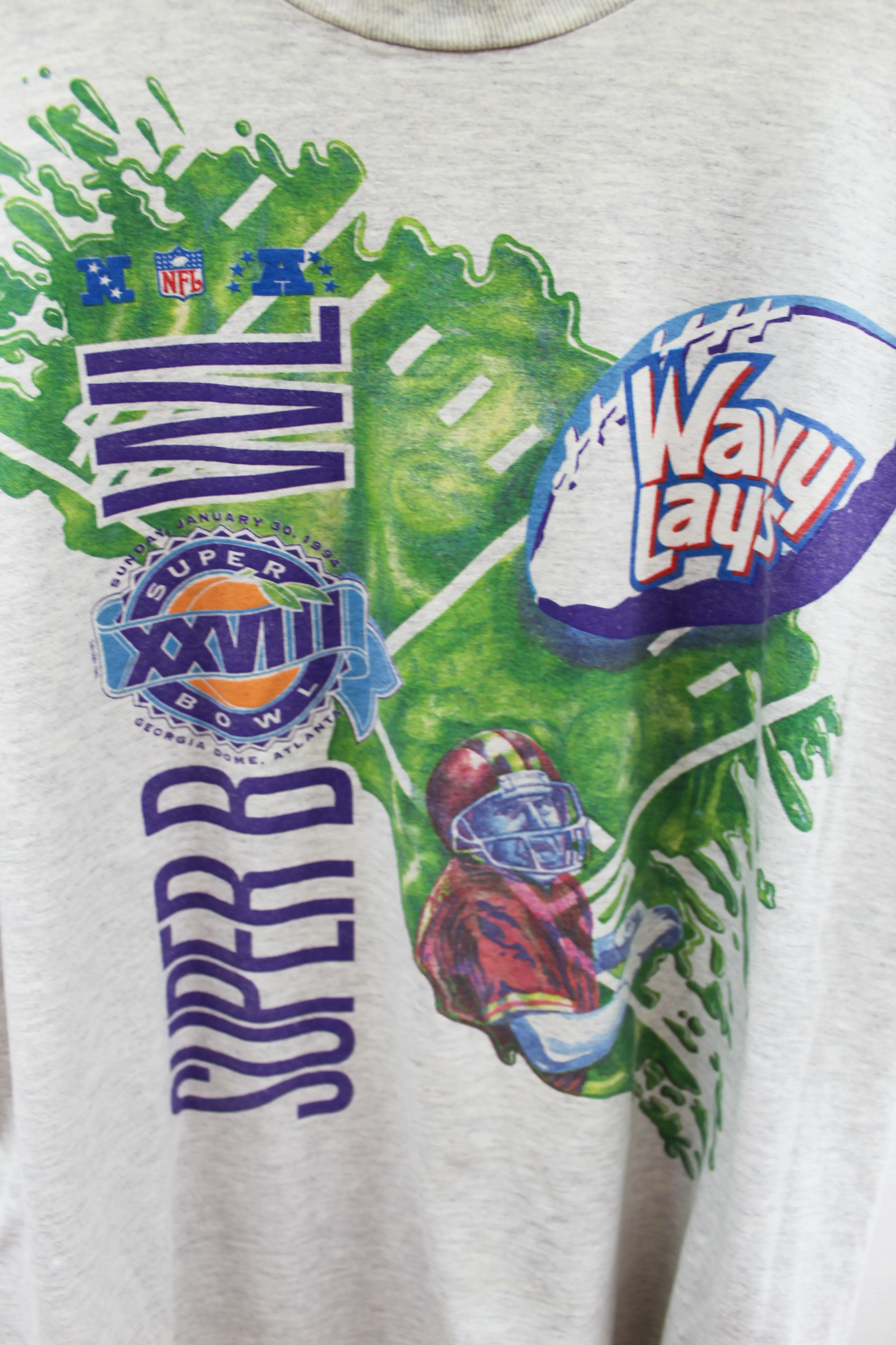 Z - Vintage Single Stitch 1994 NFL Super Bowl 28 Graphic Tee sold by HG Vintage product image thumbnail 2