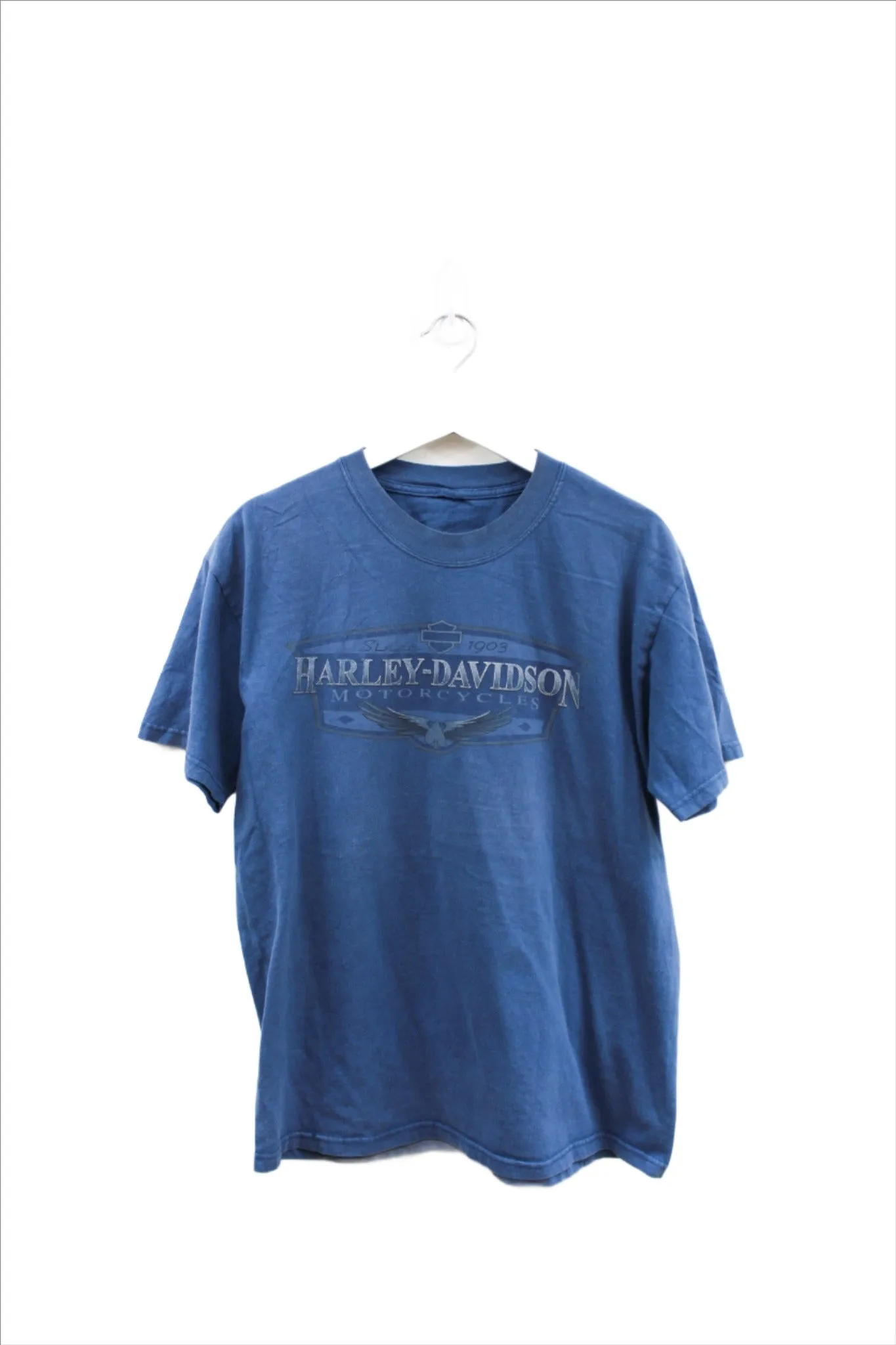 X - 2013 Harley Davidson Boston Massachusetts Boat Tee sold by HG Vintage
