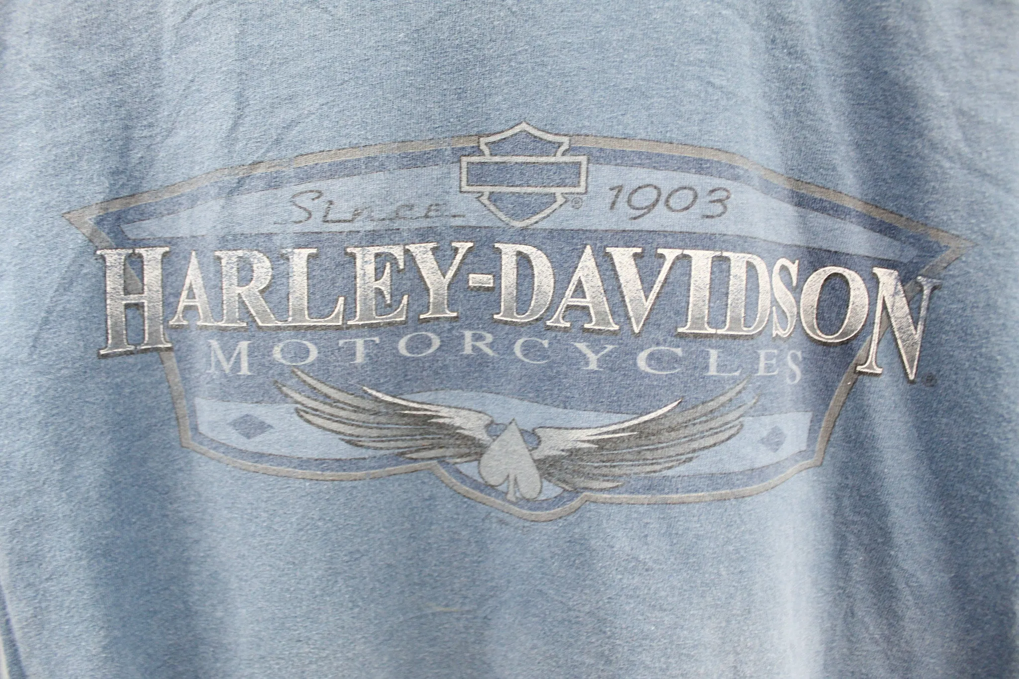 X - 2013 Harley Davidson Boston Massachusetts Boat Tee sold by HG Vintage product image thumbnail 2