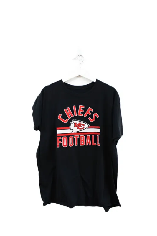 Z - NFL Kansas City Chiefs Logo & Script Tee sold by HG Vintage