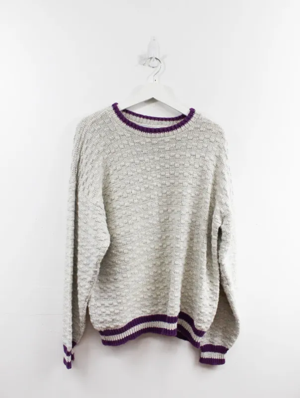 Vintage Blank Knit Sweater sold by HG Vintage