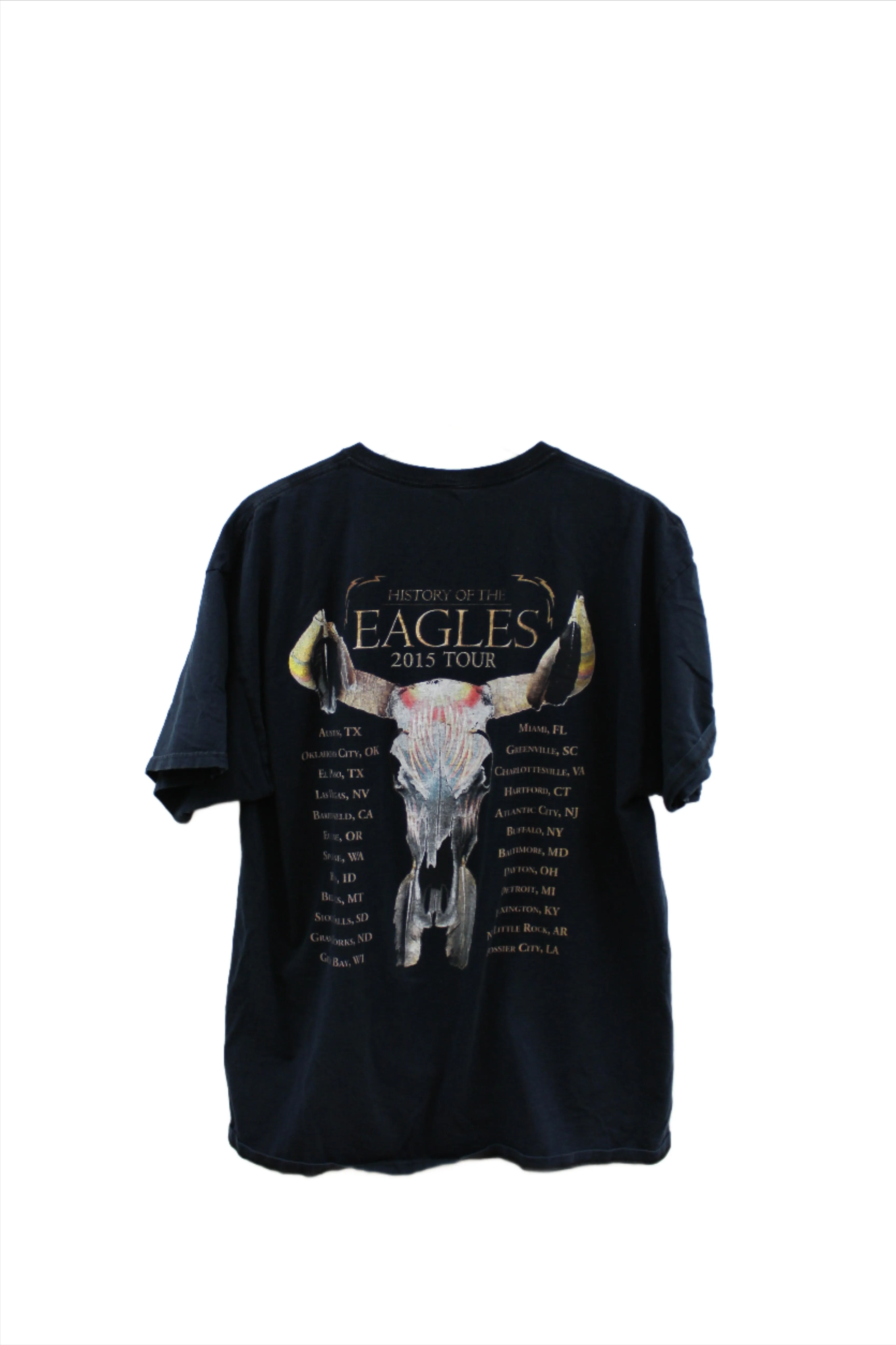 X - 2015 History Of The Eagles Tour Tee sold by HG Vintage product image thumbnail 3