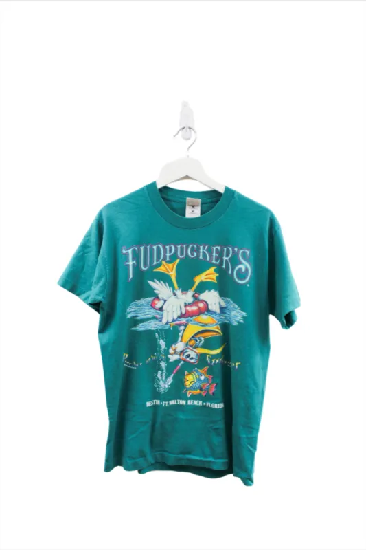 Z - Vintage 1995 Single Stitch Fudpucker's Florida Pelican Tee sold by HG Vintage