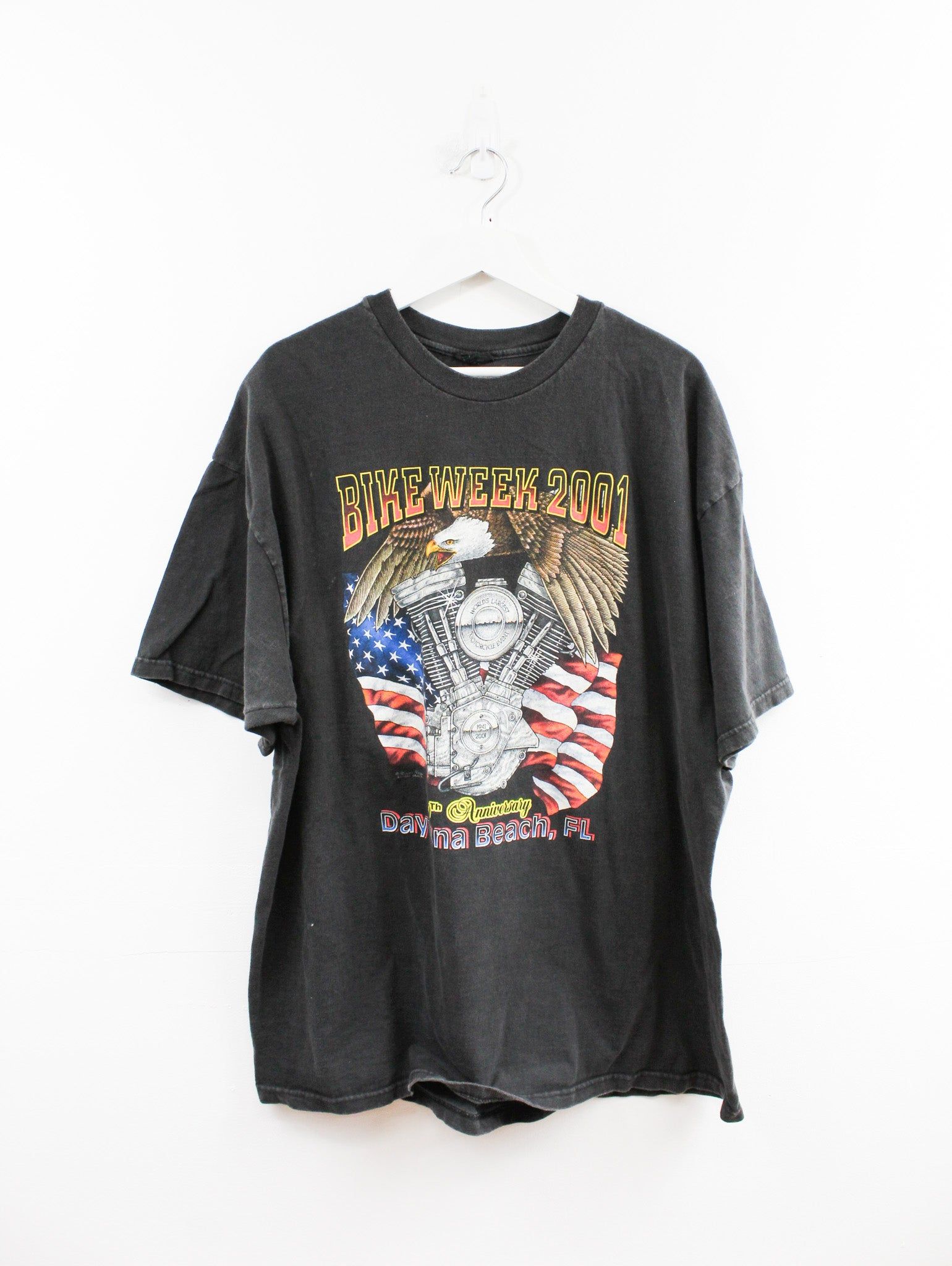 Vintage 2001 Daytona Bike Week Eagle Tee sold by HG Vintage