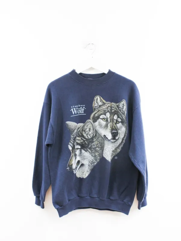 Vintage Timber Wolves Crewneck sold by HG Vintage