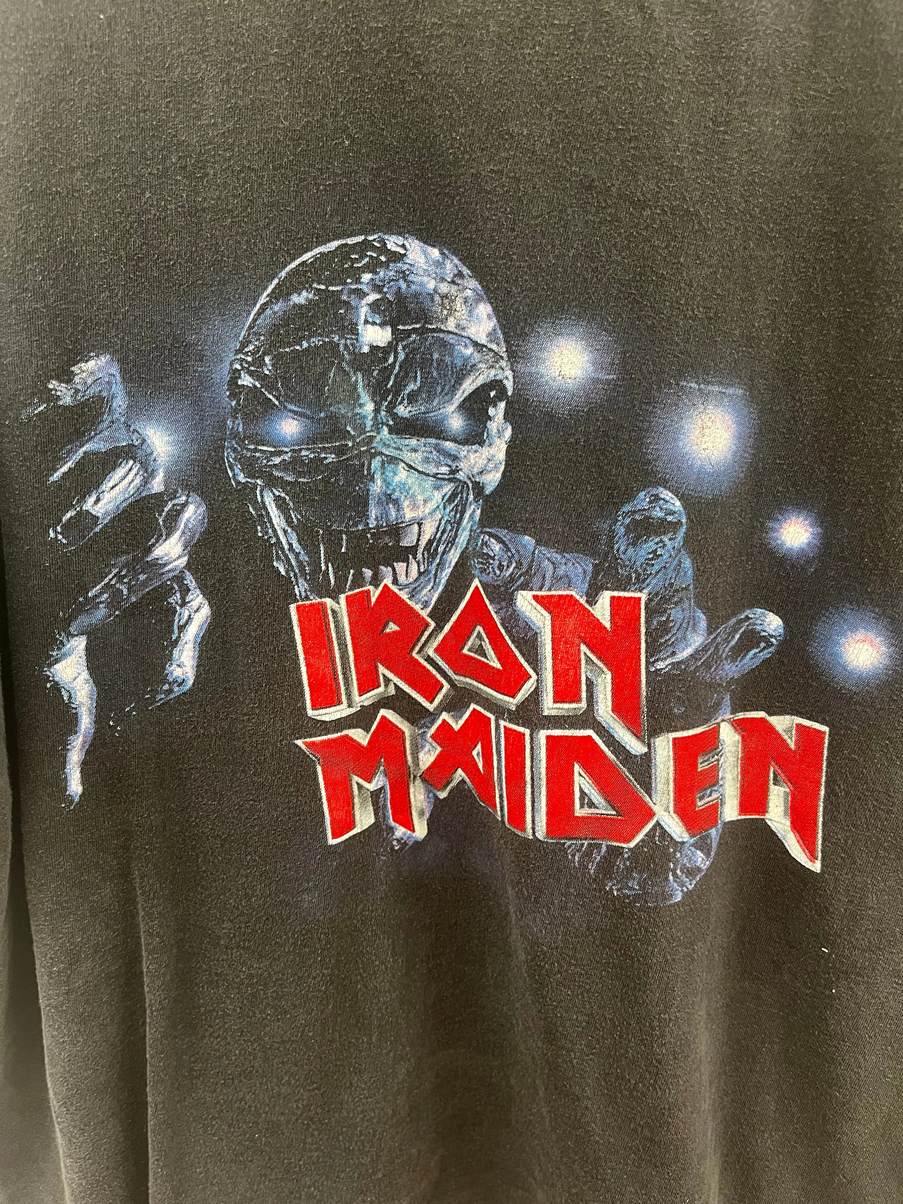 Z - Vintage 2003 Iron Maiden/Dio/Motorhead Give Me Ed Tour Tee sold by HG Vintage product image thumbnail 2