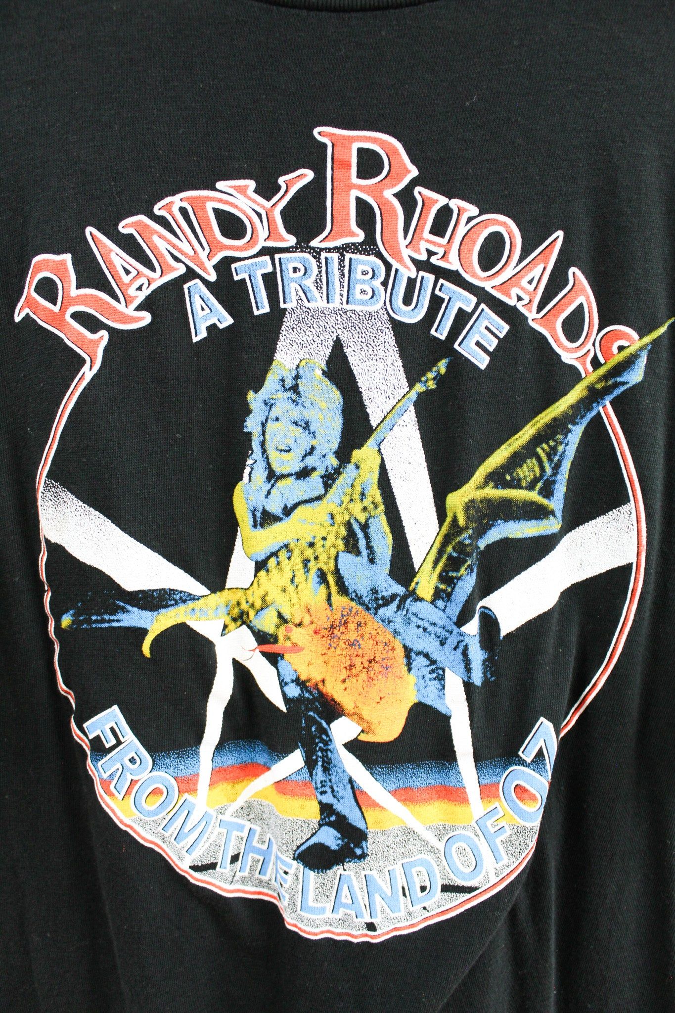 Randy Rhoads Tribute Concert Bootleg Tee sold by HG Vintage product image thumbnail 2