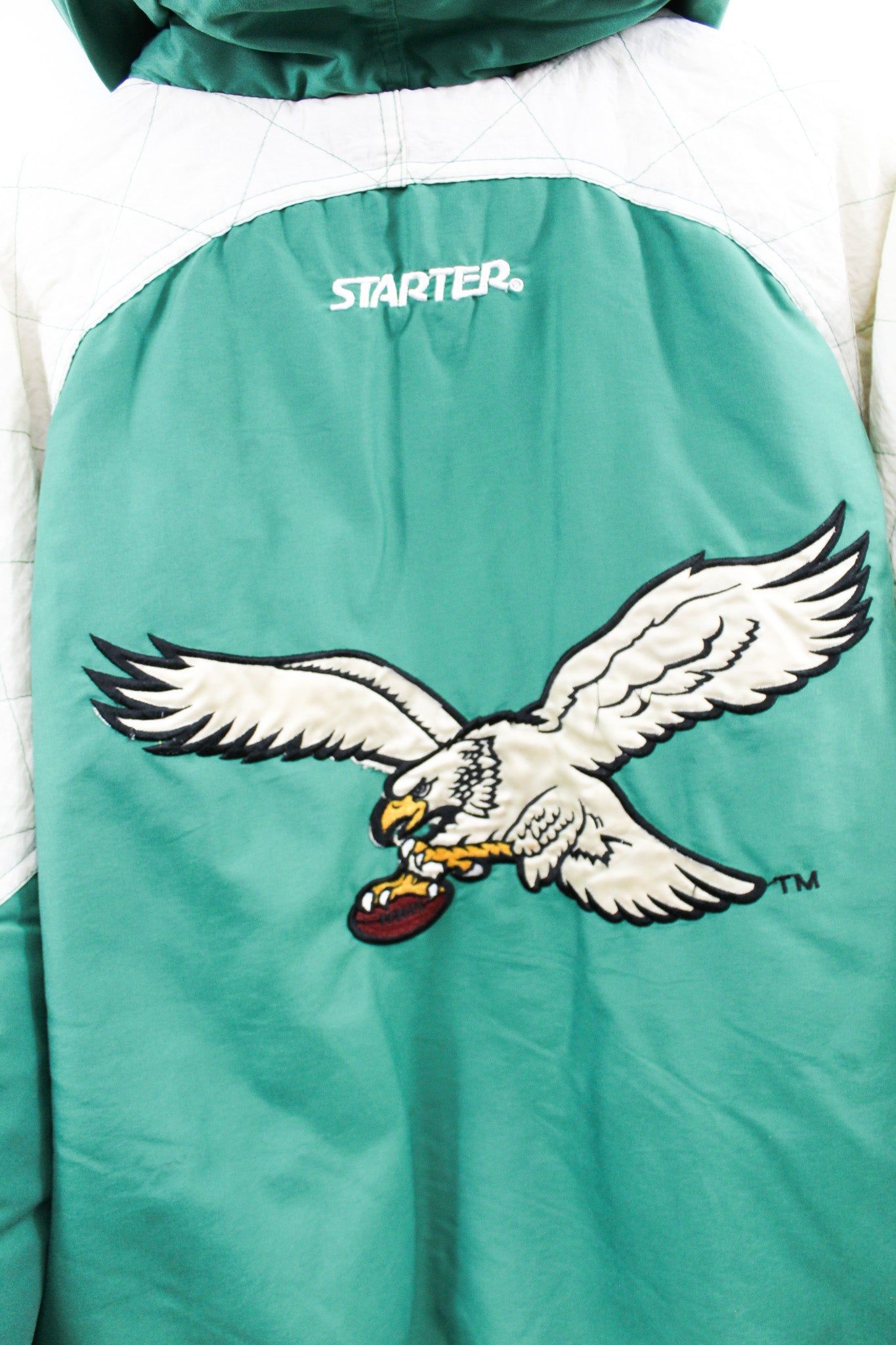 Vintage Starter NFL Philadelphia Eagles Kelly Green Winter Jacket sold by HG Vintage product image thumbnail 5