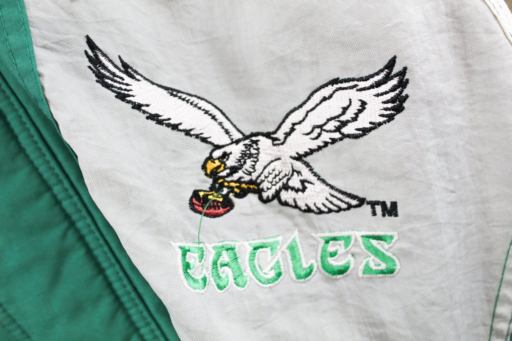 Vintage Starter NFL Philadelphia Eagles Kelly Green Winter Jacket sold by HG Vintage product image thumbnail 2
