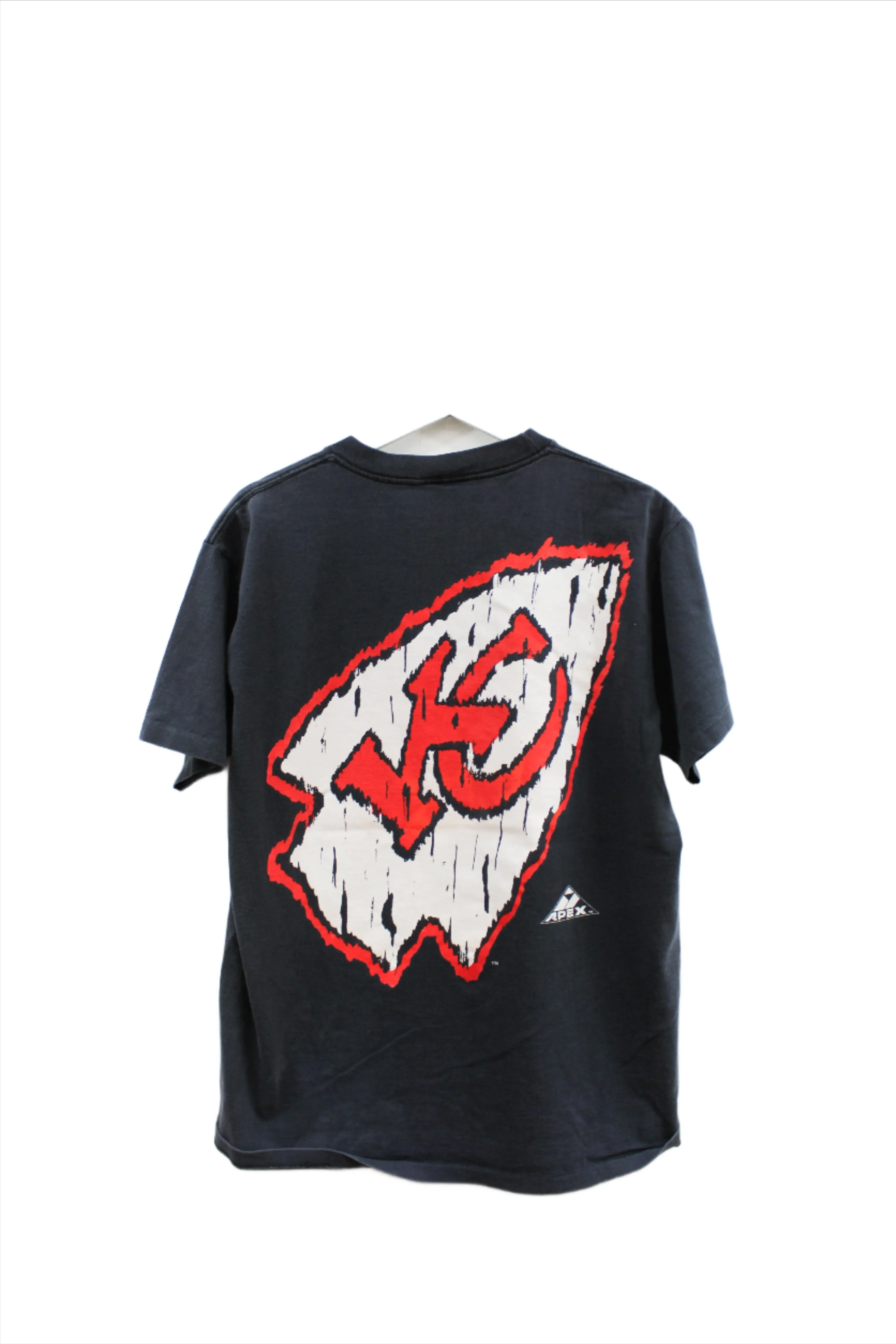 X - Vintage Single Stitch Apex One NFL Kansas City Chiefs Script & Logo Tee sold by HG Vintage product image thumbnail 5
