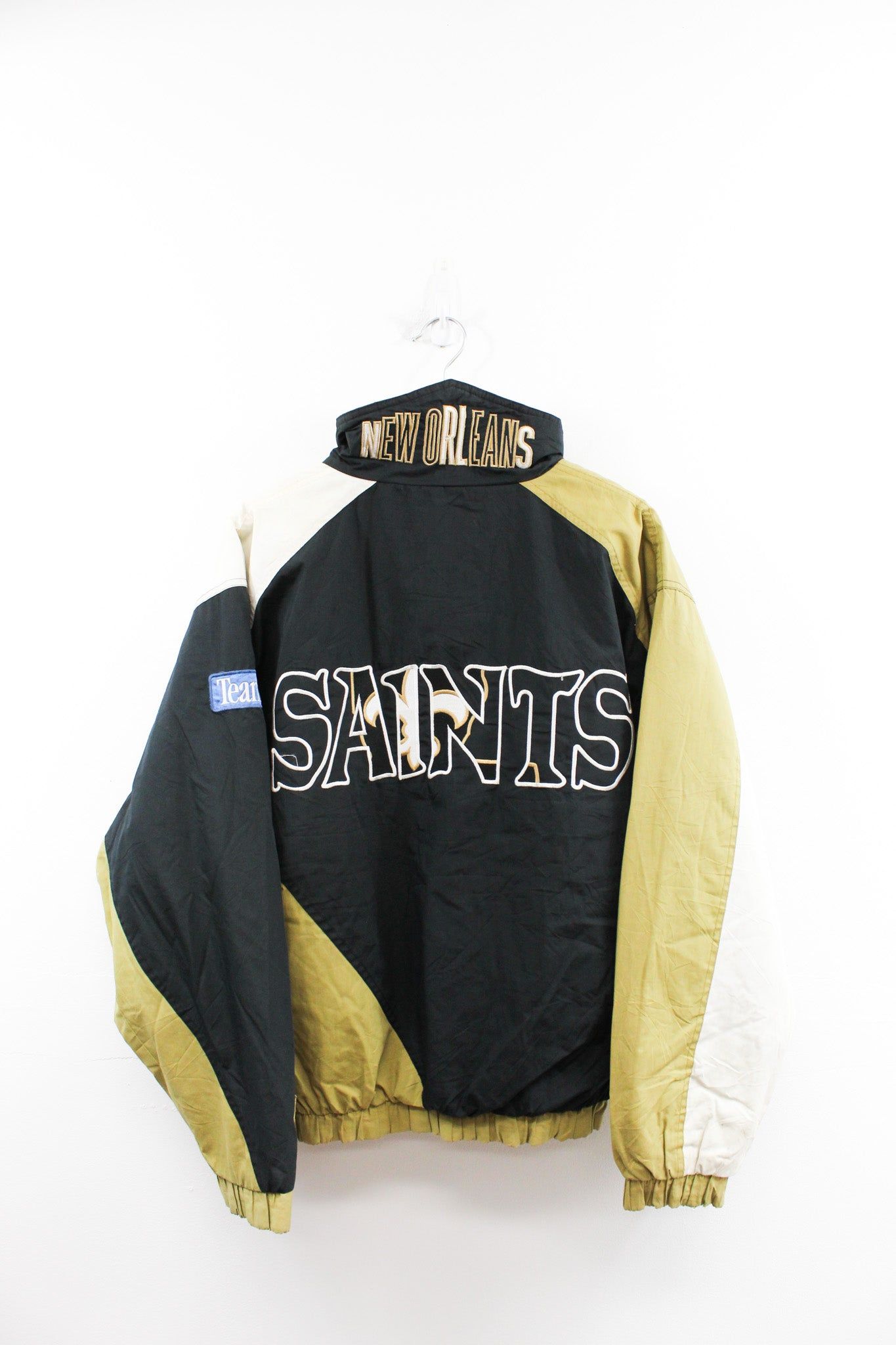 Vintage Pro Player NFL New Orleans Saints Anorak Winter Jacket sold by HG Vintage product image thumbnail 5