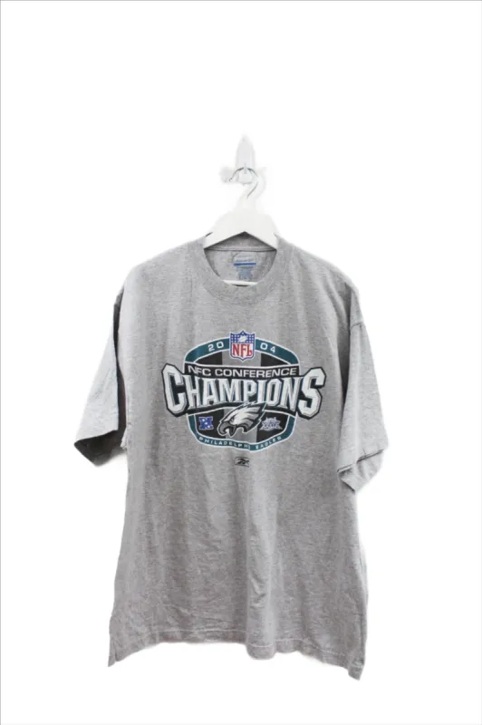 X - Vintage 2004 Reebok NFL Philadelphia Eagles NFC Conference Champs Tee sold by HG Vintage