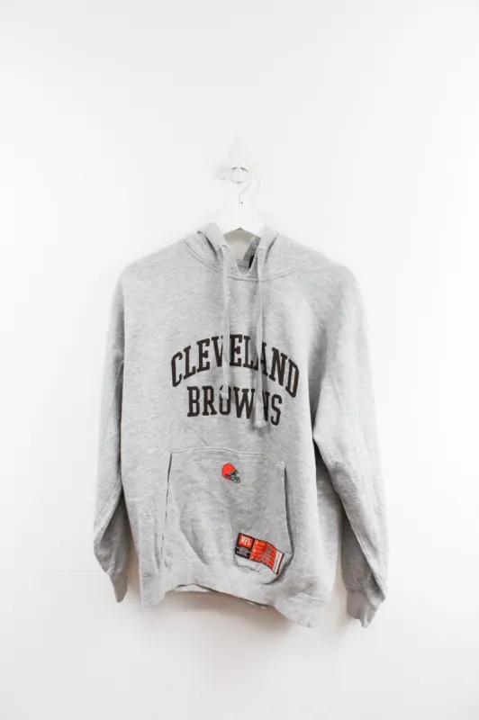 Vintage NFL Cleveland Browns Embroidered Script Hoodie sold by HG Vintage