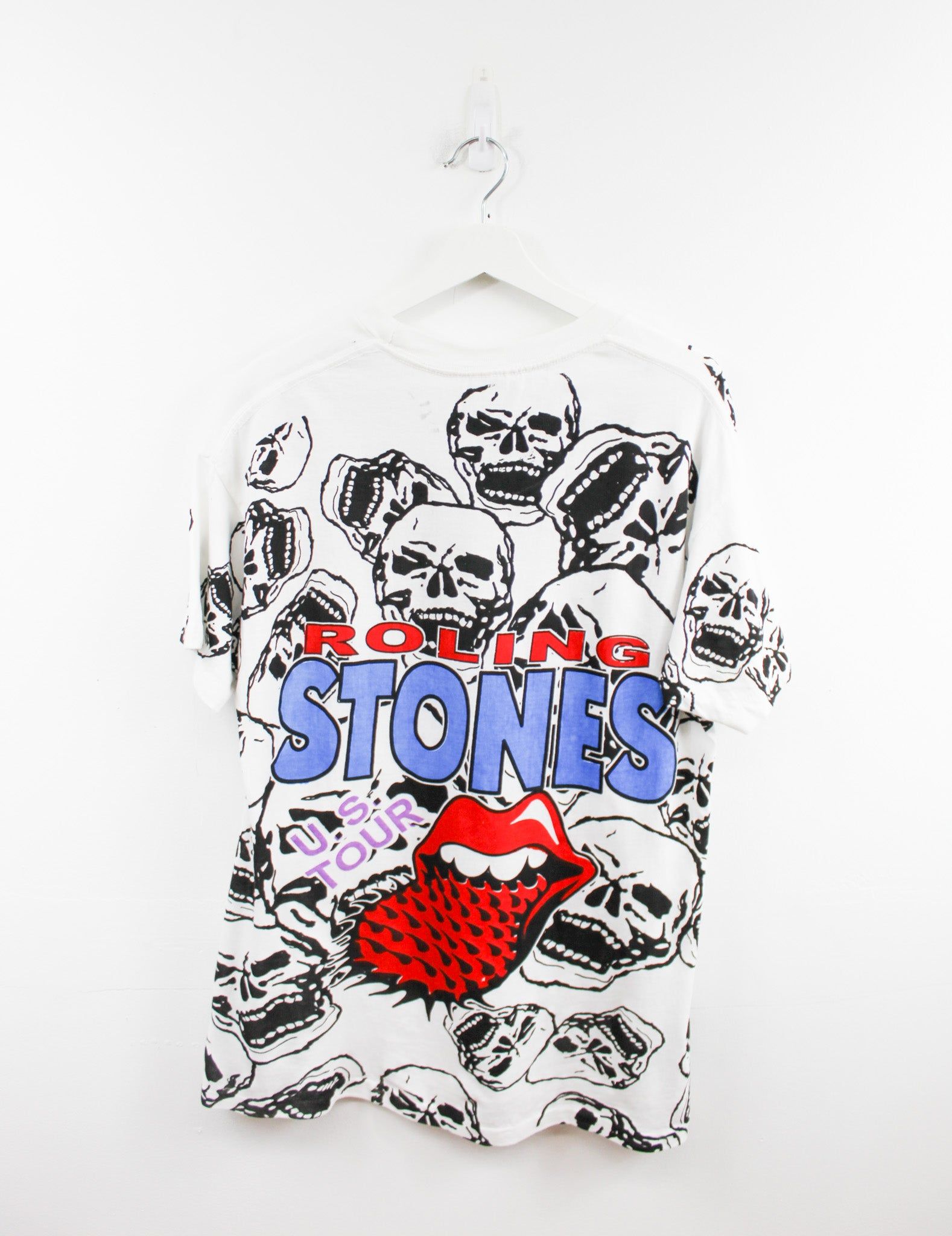 Rolling Stones US Tour All Over Print Logo Bootleg Tee sold by HG Vintage product image thumbnail 3