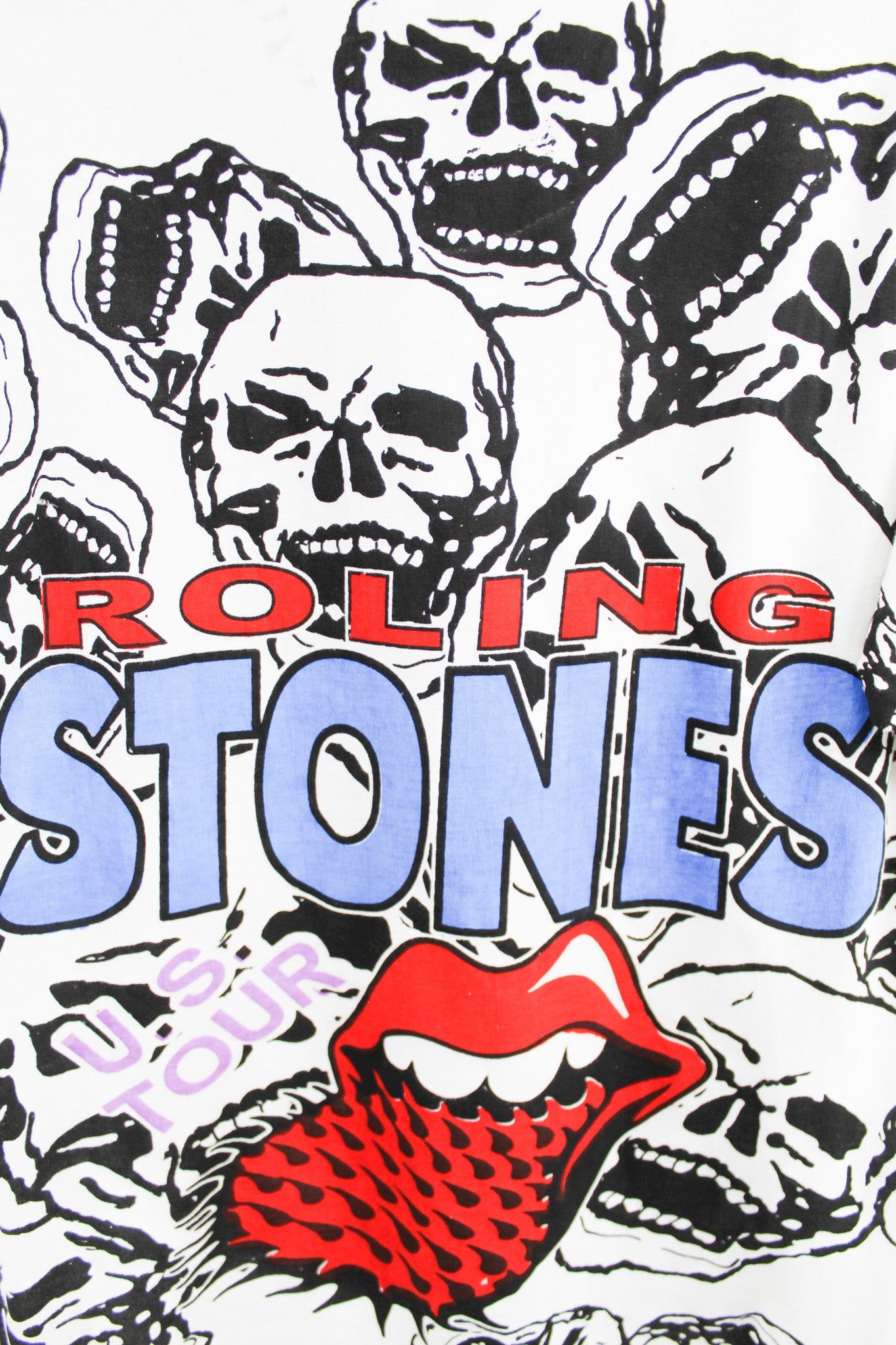 Rolling Stones US Tour All Over Print Logo Bootleg Tee sold by HG Vintage product image thumbnail 2