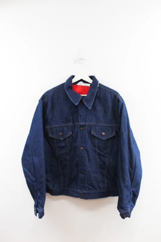 Vintage JC Penny Quilt lined Denim Jacket sold by HG Vintage